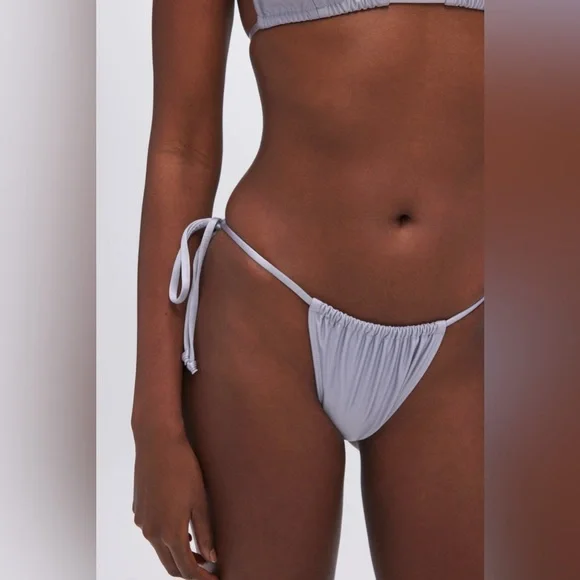 Good American Silver Bikini Set NWT!! - Picture 2 of 13